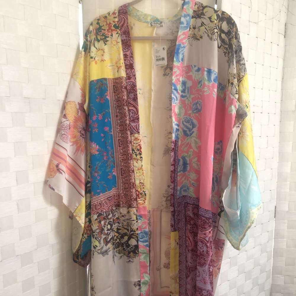 Free people silk robe